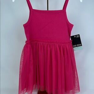 Okie Dokie-Pink Tulle Dress